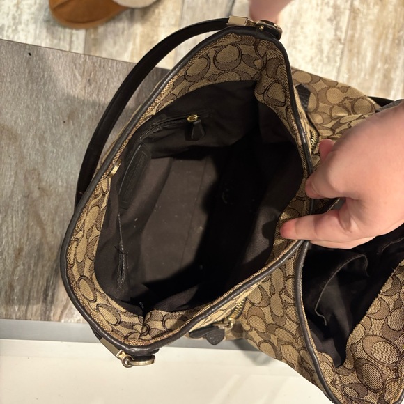 Vintage Canvas Coach purse - Picture 7 of 10